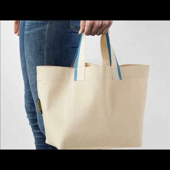 2 pc Spikrak ikea tote bag bundle - 1 XL and 1 small tote bag - Picture 3 of 3